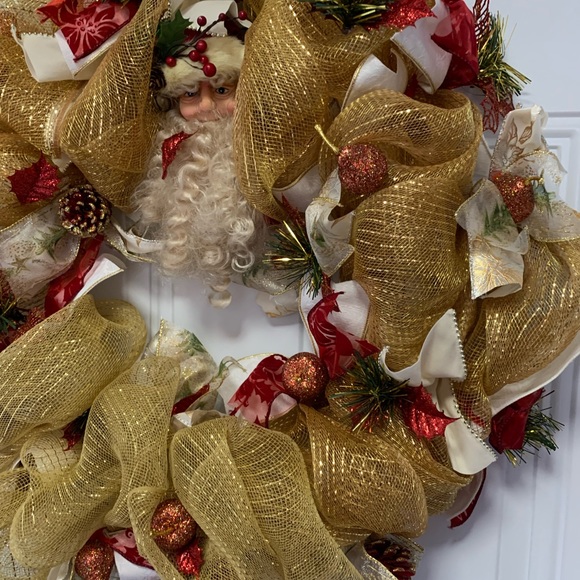 New handmade Christmas wreath - Picture 4 of 4